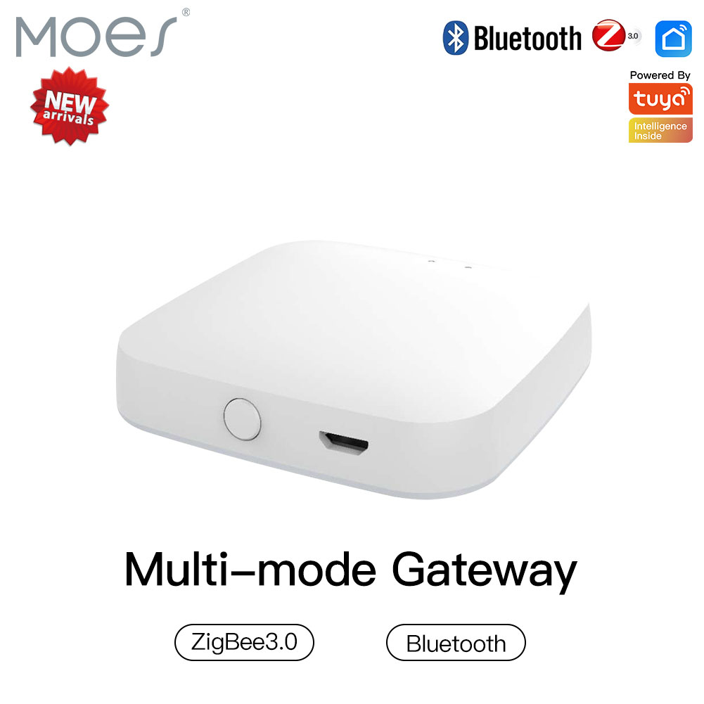 Smart Home Hub Matter - MOES-Passerelle intelligente multimode, Zigequation, WiFi, Bluetooth