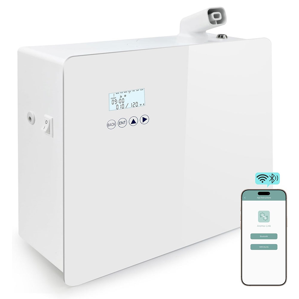 Smart Home Fragrance Diffuser - Diffuseur d'huiles essentielles intelligent sans eau
