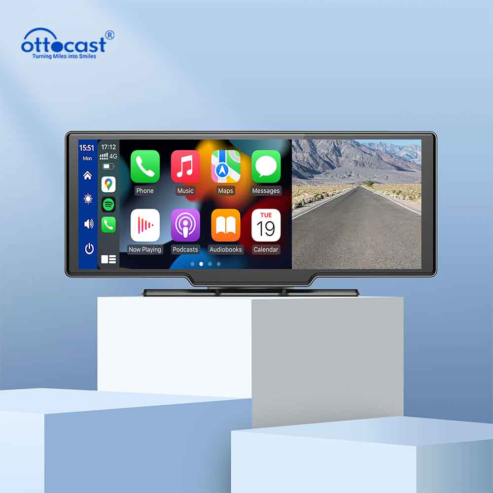 Smart Home Orvibo - Écran Tactile Portable CarPlay Sans Fil,