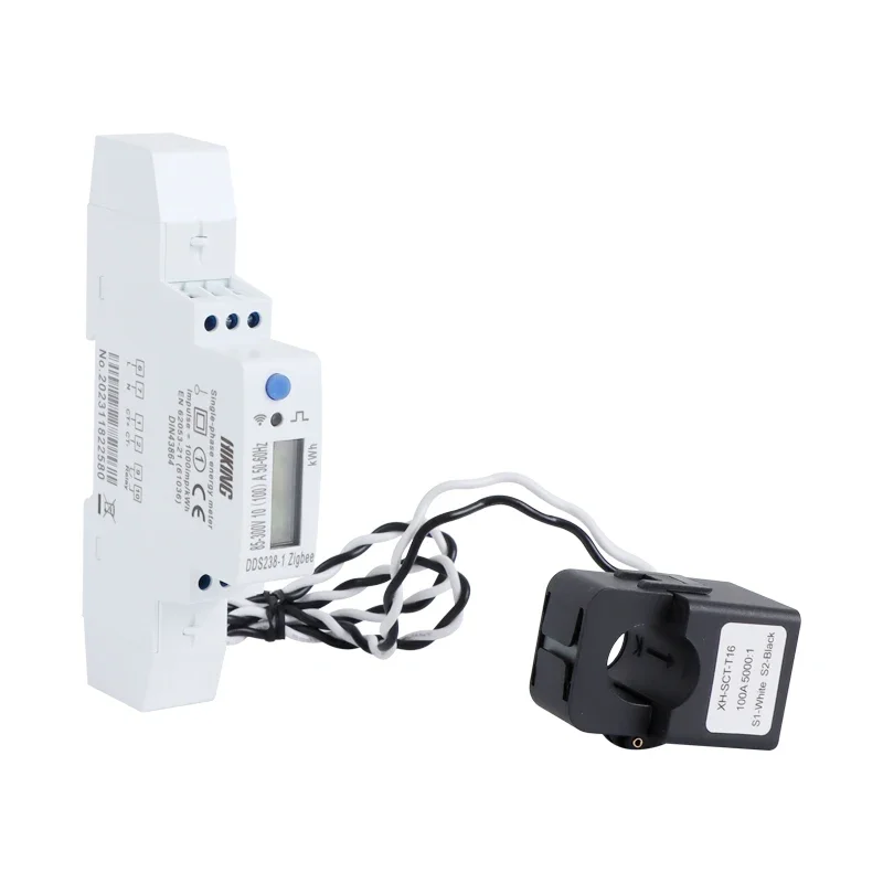 Smart Home Assistant - Compteur d'énergie intelligent monophasé 2026 Clamp