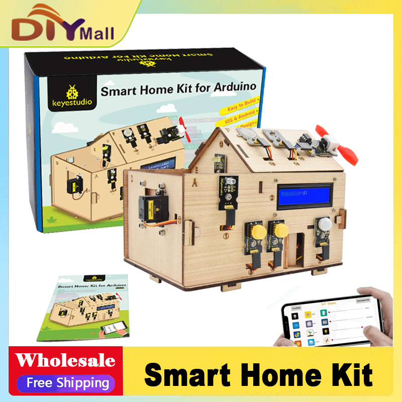 Smart Home Project - Keyestudio Kit maison IoT intelligent avec