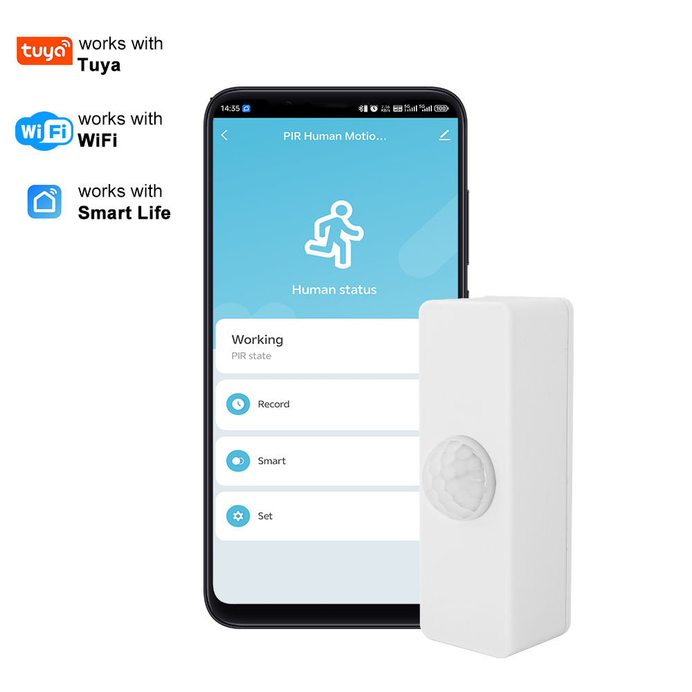 Smart Home Project - Détecteur de mouvement PIR intelligent Tuya,