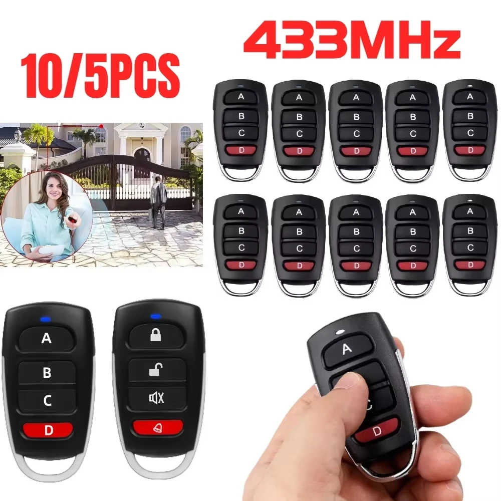 Smart Garage Door Opener - 10/5 pièces ABCD/serrure déverrouiller 4 boutons