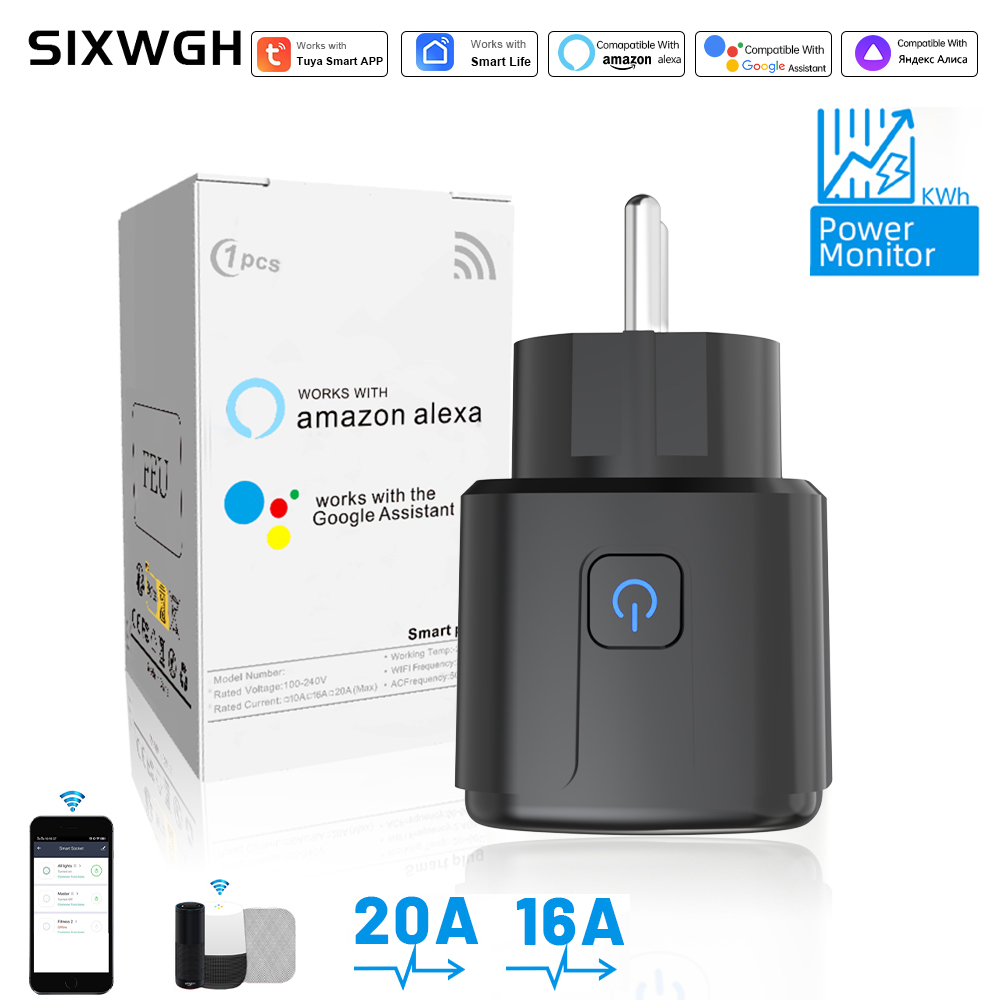 Smart Home Energy Monitor - Prise intelligente Tuya WiFi avec contrôle