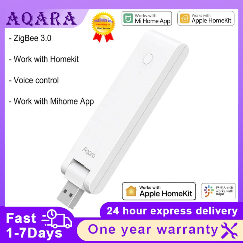 Smart Home Wifi Hub - AQARA-Passerelle Zigbee Aqara, port USB, mini