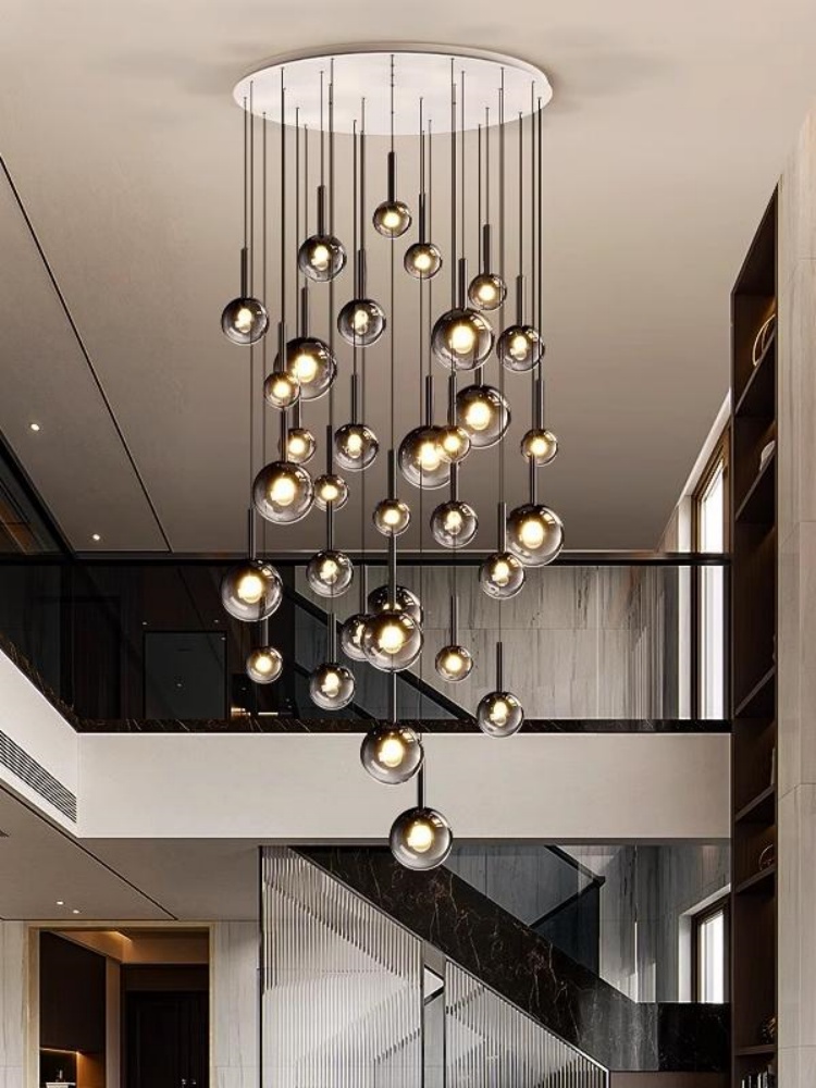 Voice Control Light Bulb - Lustre LED créatif en verre pour