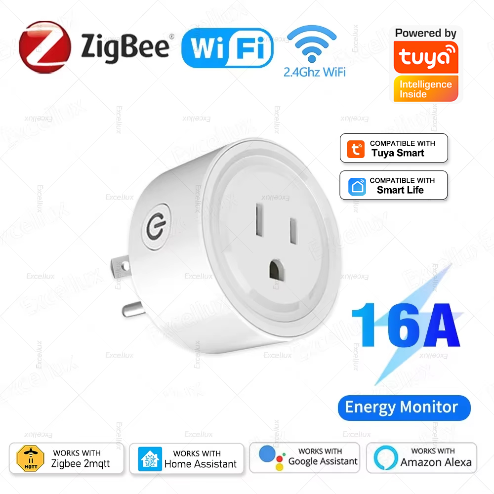 Smart Home Energy Monitor - Tuya – prise intelligente WiFi ou
