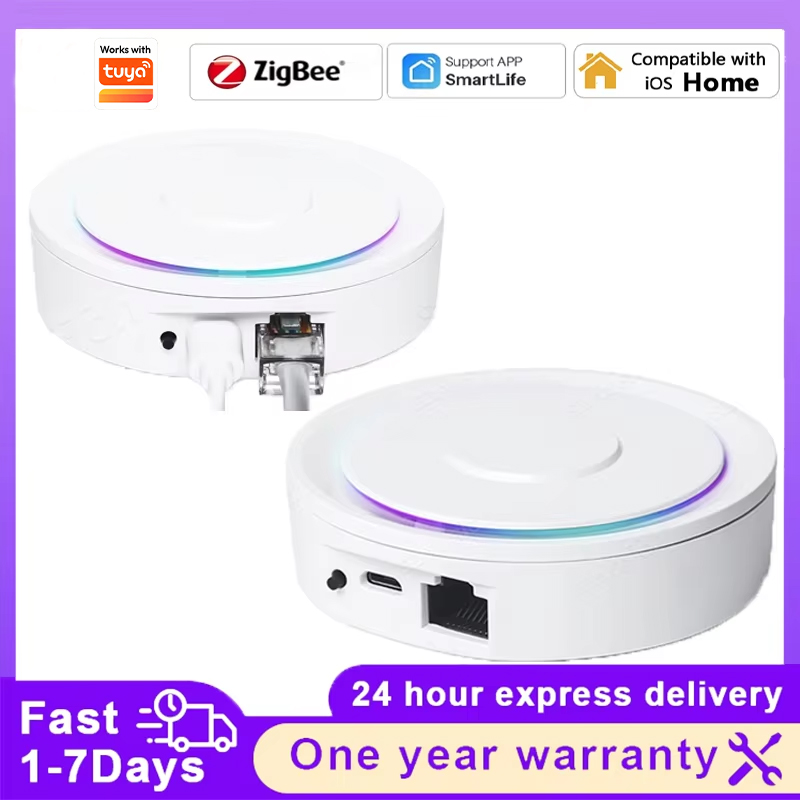 Smart Home Hub Matter - Tuya Smart ZigBee passerelle sans fil/filaire
