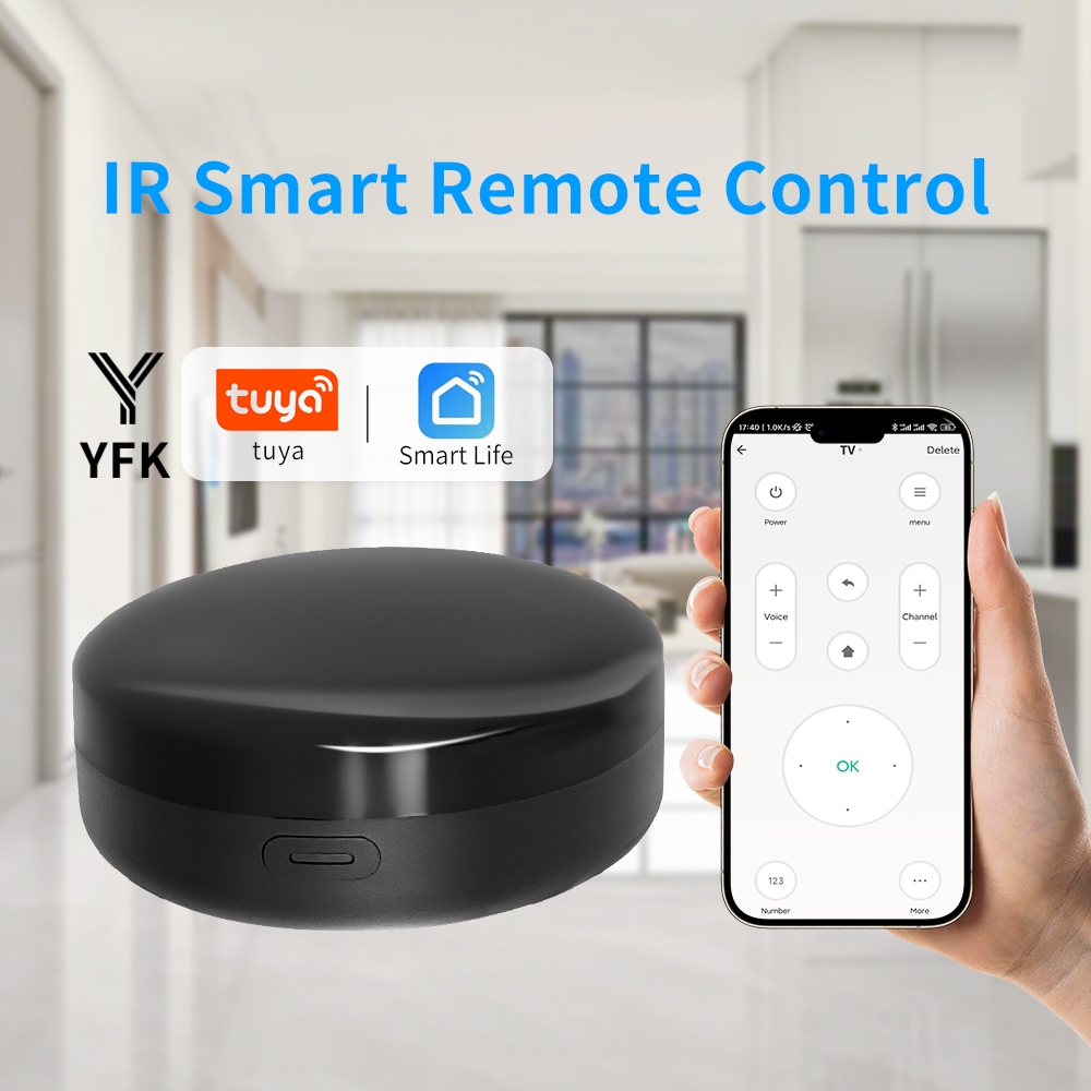 Smart Home Wifi Hub - YFK Tuya WiFi Télécommande universelle IR