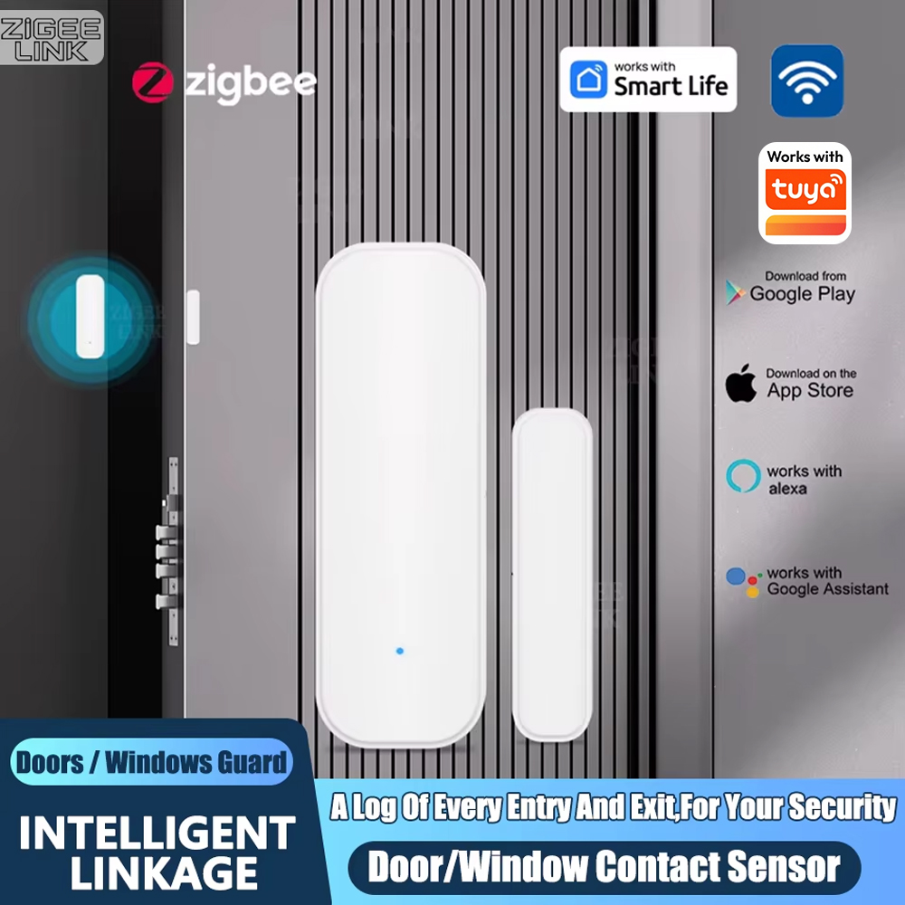 Smart Home Blog - Capteur de porte/fenêtre ZigBee, détecteur d'alarme