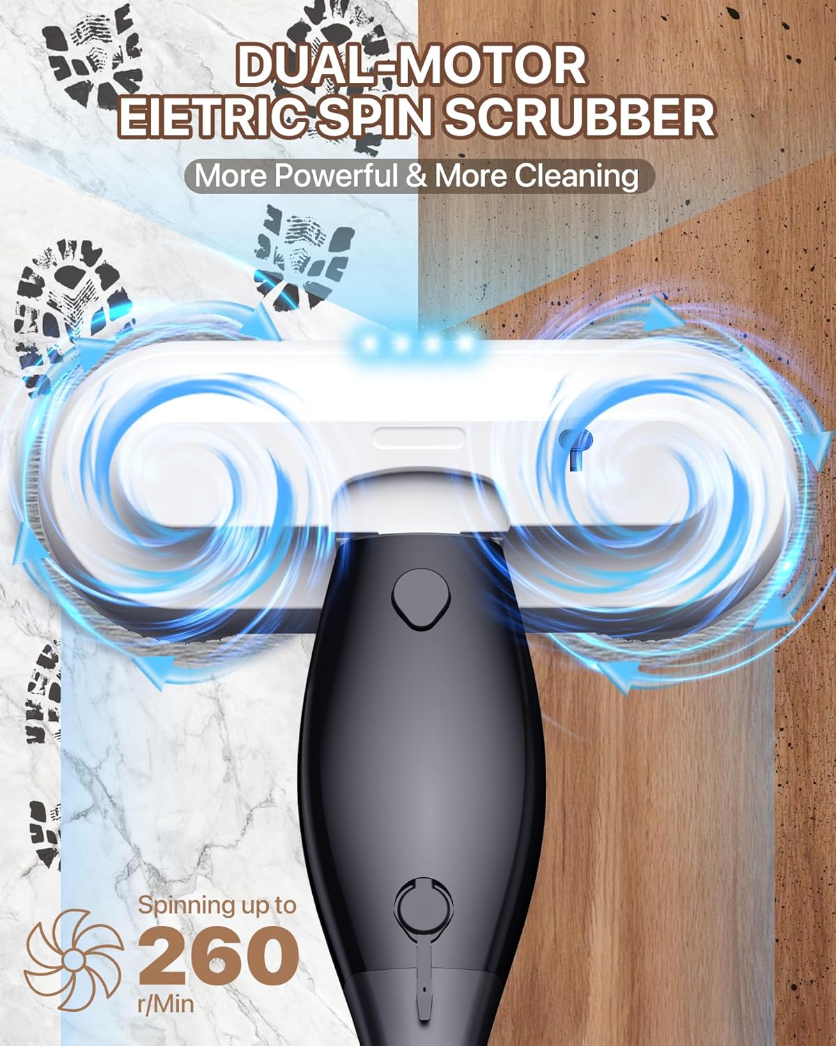 Nettoyeur électrique rotatif,  - Smart Home Tools avis et prix