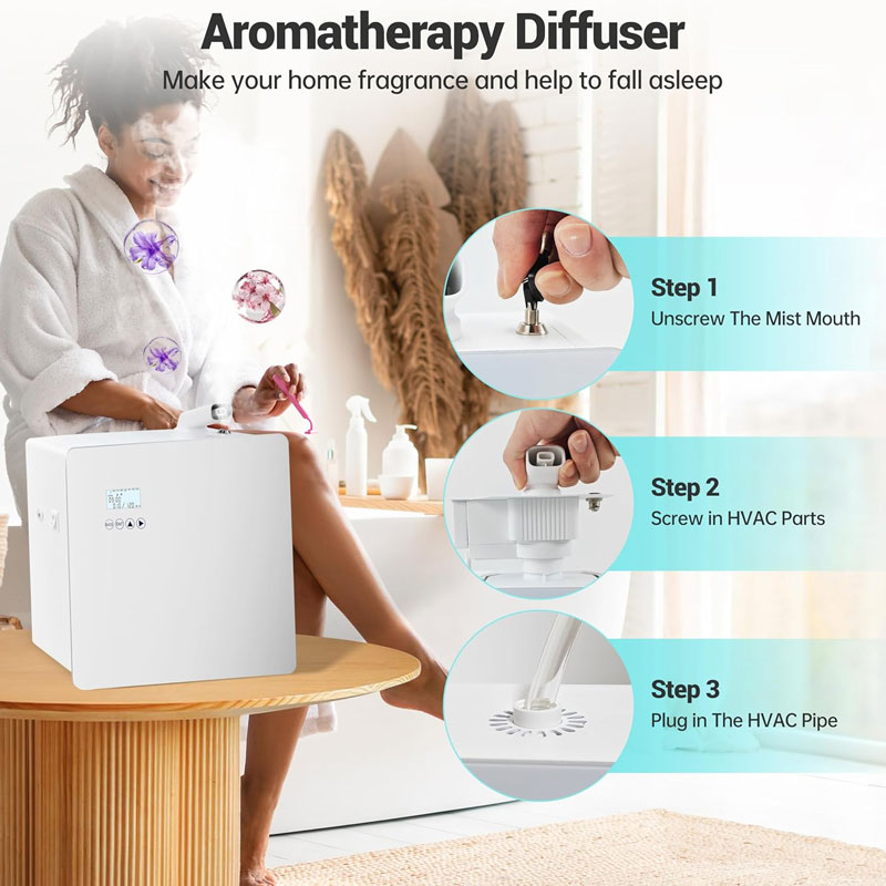 Diffuseur d'huiles essentielle - Smart Home Fragrance Diffuser avis et prix