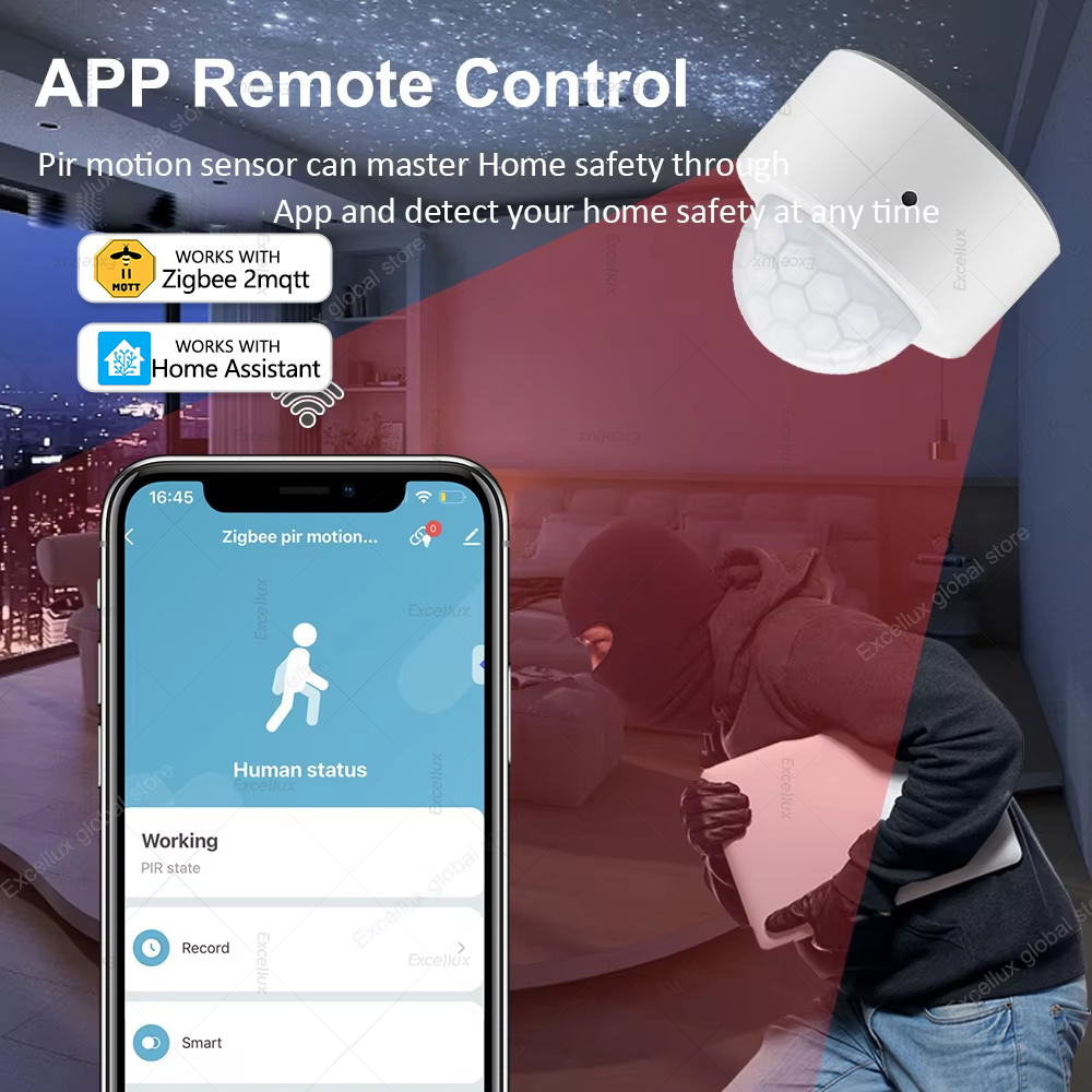 ZigBee PIR capteur de mouvemen - Smart Home Assistant avis et prix