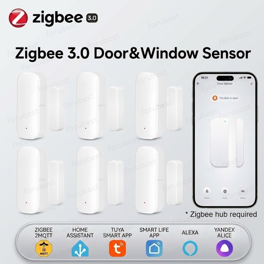Capteur de porte/fenêtre Zigbe - Smart Home Blog avis et prix