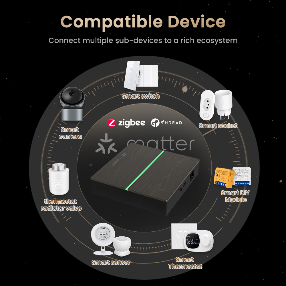 AVATTO Matter Smart Wired Gate - Smart Home Hub Matter avis et prix