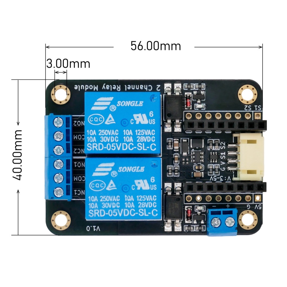 Module de relais 2CH, entrée 5 - Smart Home Micro Bit avis et prix