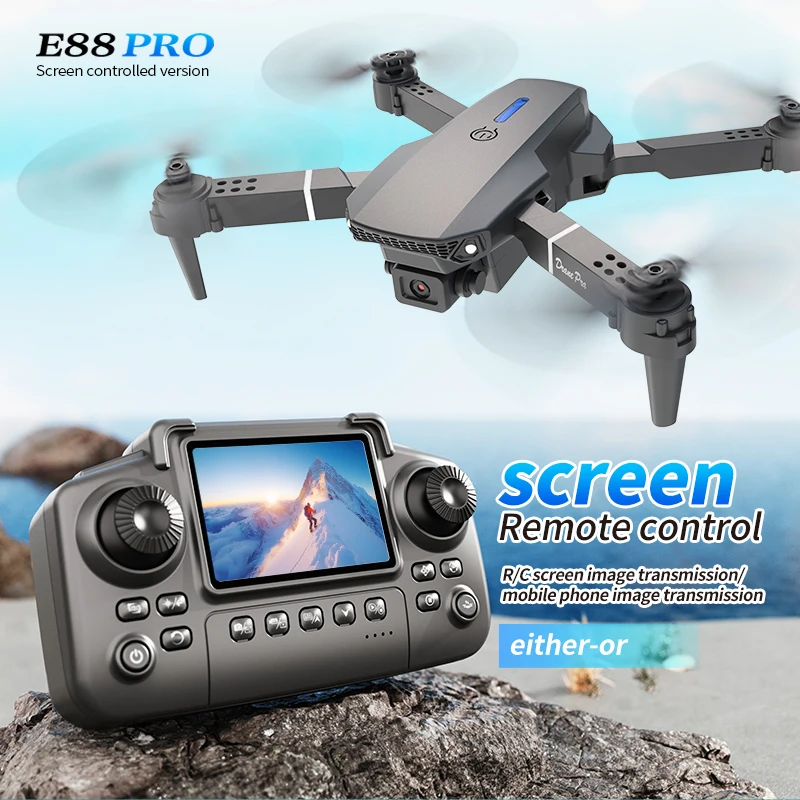 Drone professionnel E88 PRO av - Smart Home Camera avis et prix