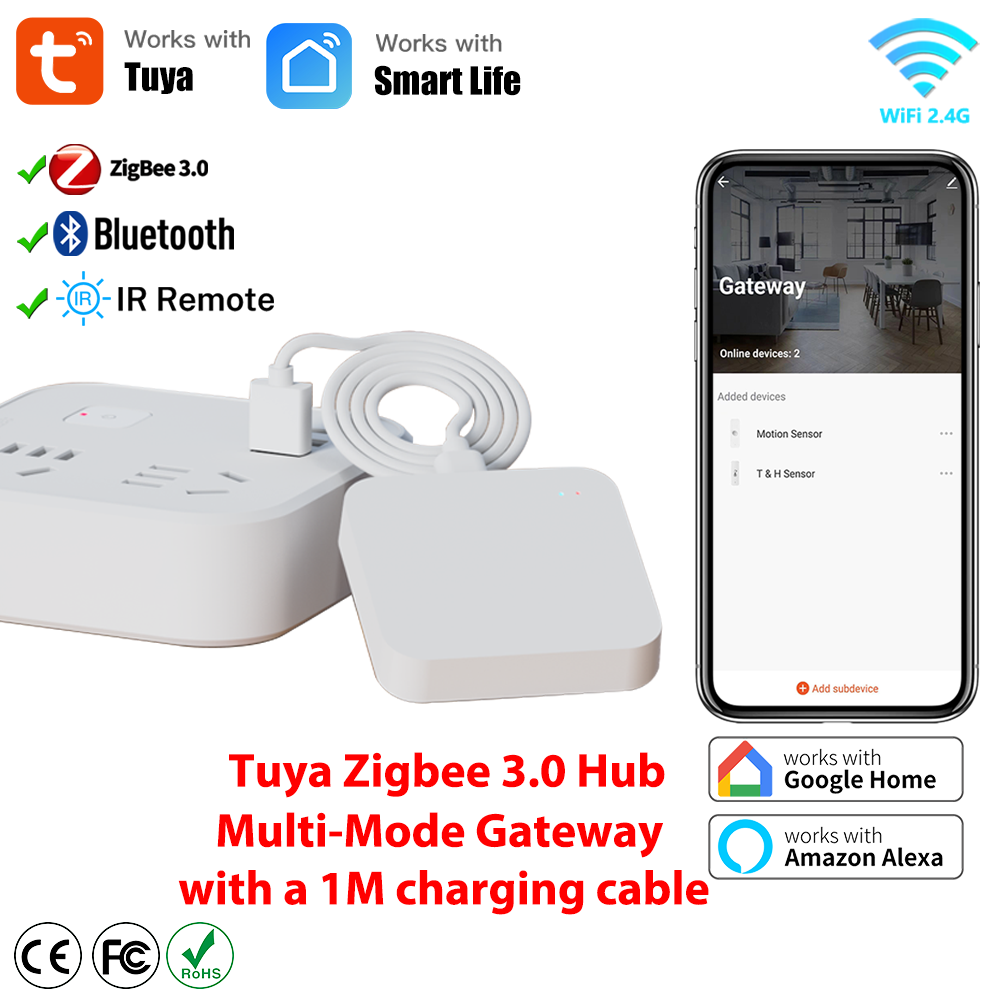 Hub sans fil Tuya Zigbee, pass - Smart Home Wifi Hub avis et prix