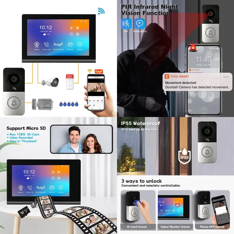 【CHIMU HOME】 Nouvelle sonnette - Smart Home Camera avis et prix