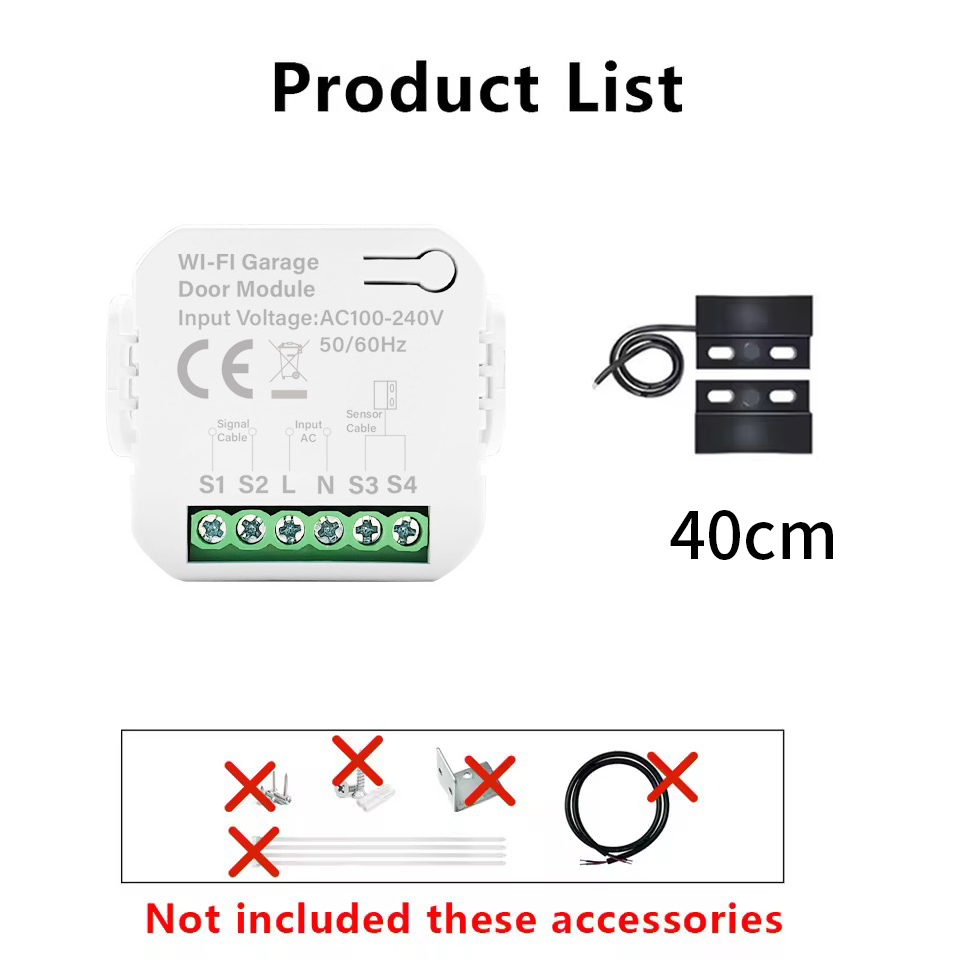 Interrupteur de porte de Garag - Smart Garage Door Opener avis et prix