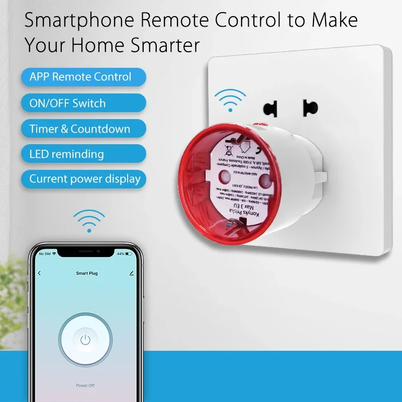 Tuya – prise intelligente WiFi - Smart Home Energy Monitor avis et prix