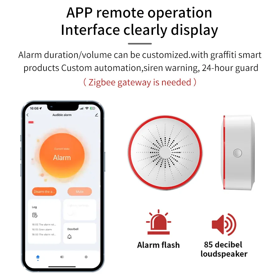 Sirène d'alarme intelligente T - Smart Home Blog avis et prix