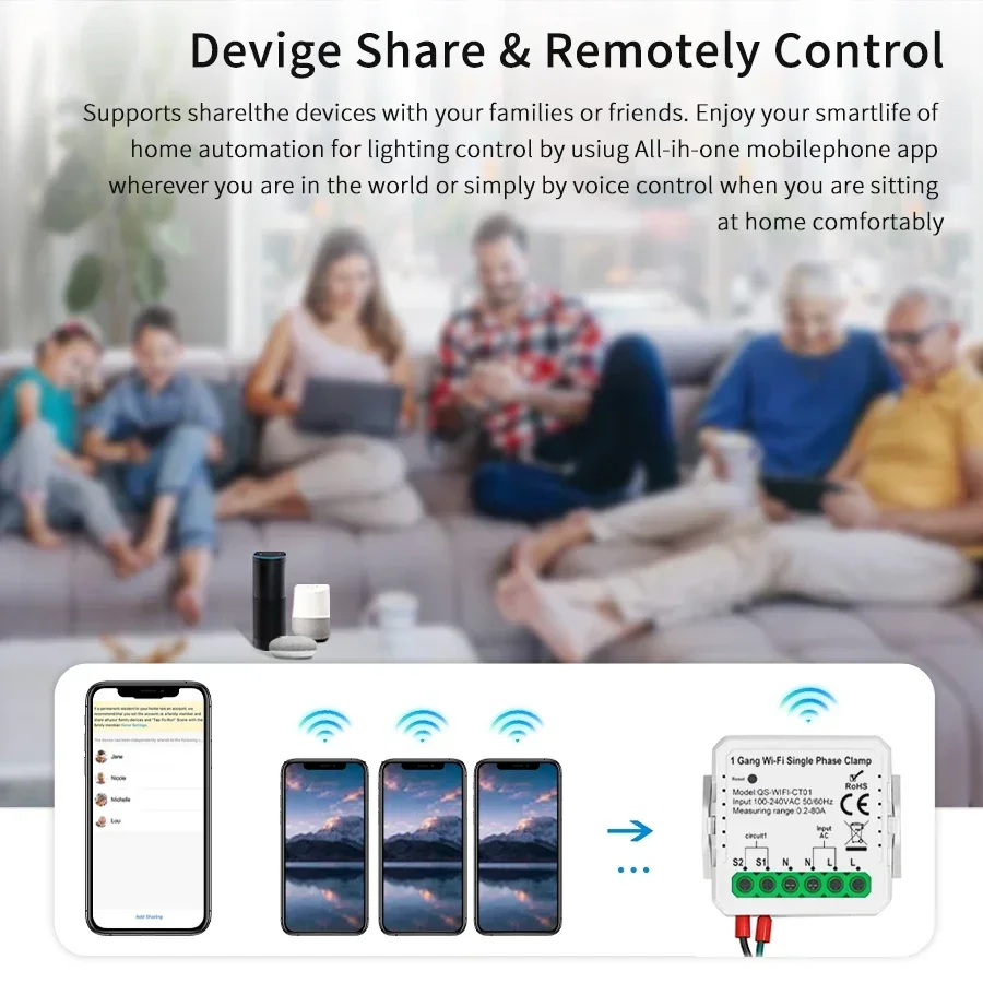 Tuya – compteur d'énergie sola - Smart Home Energy Monitor avis et prix