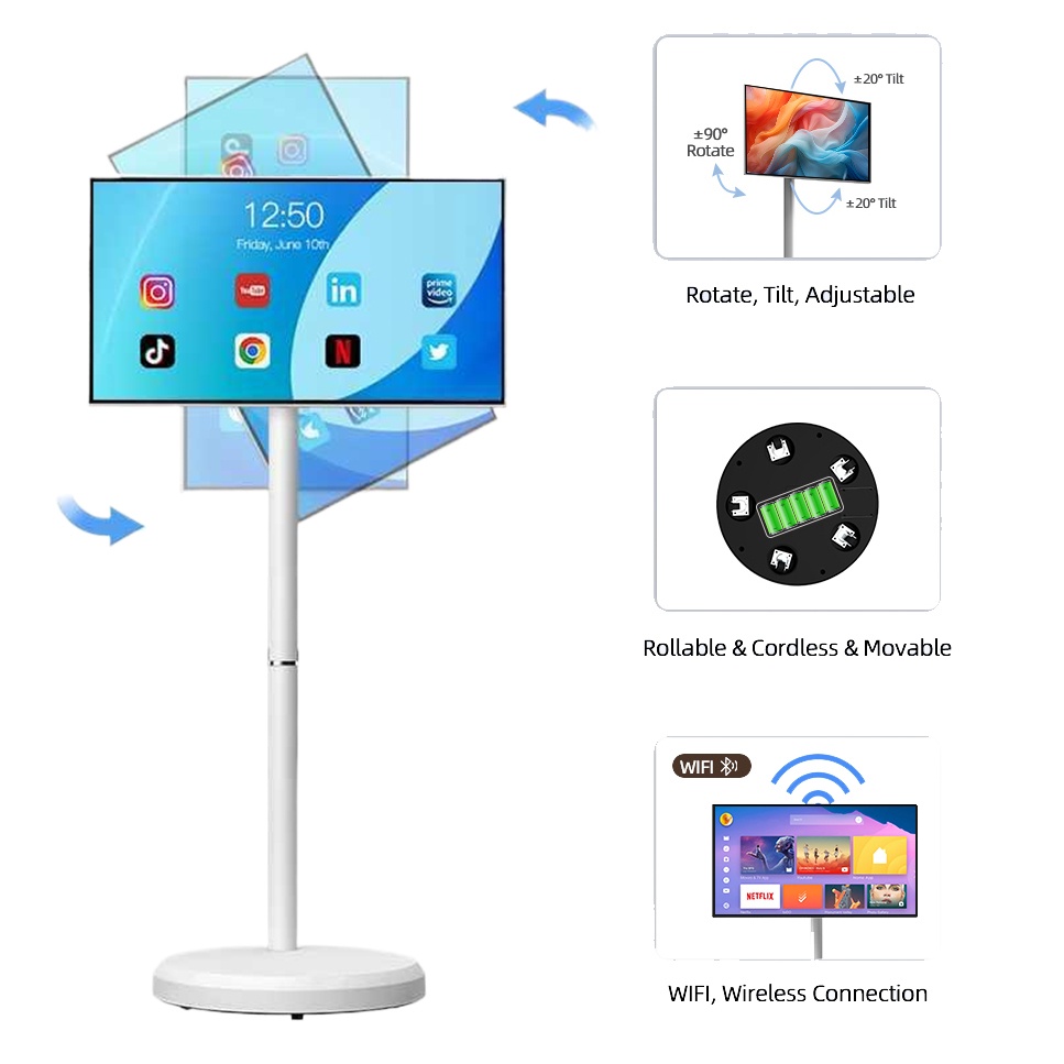 Téléviseur intelligent mobile  - Smart Home Tablet avis et prix