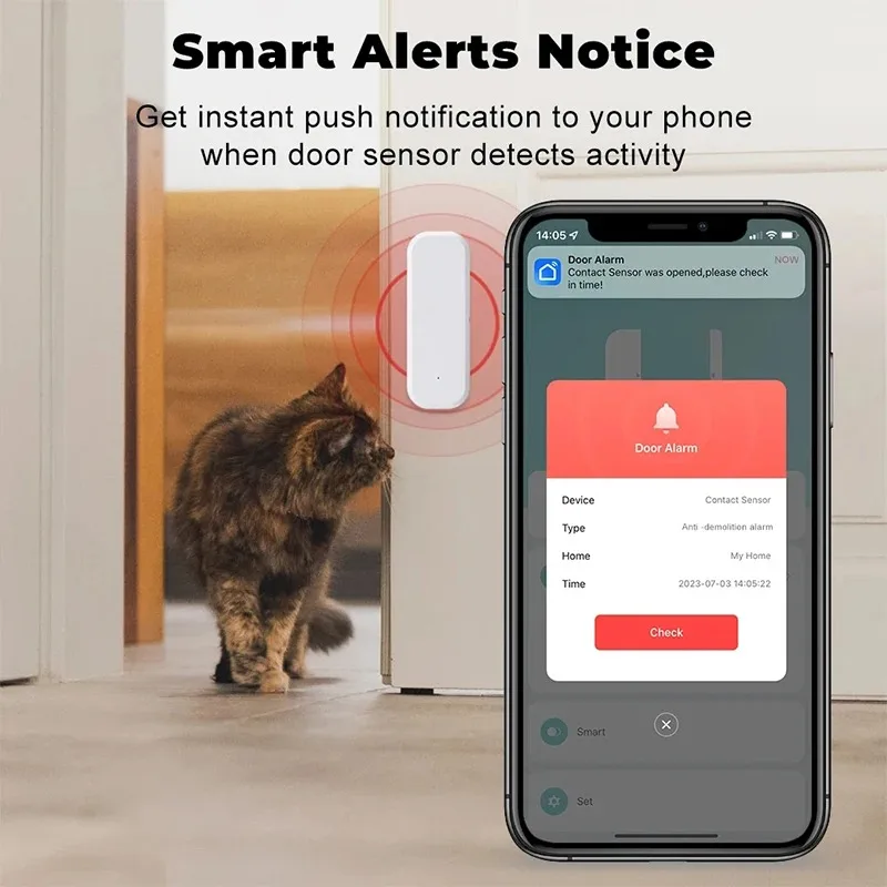 Capteur de porte/fenêtre intel - Smart Home Blog avis et prix