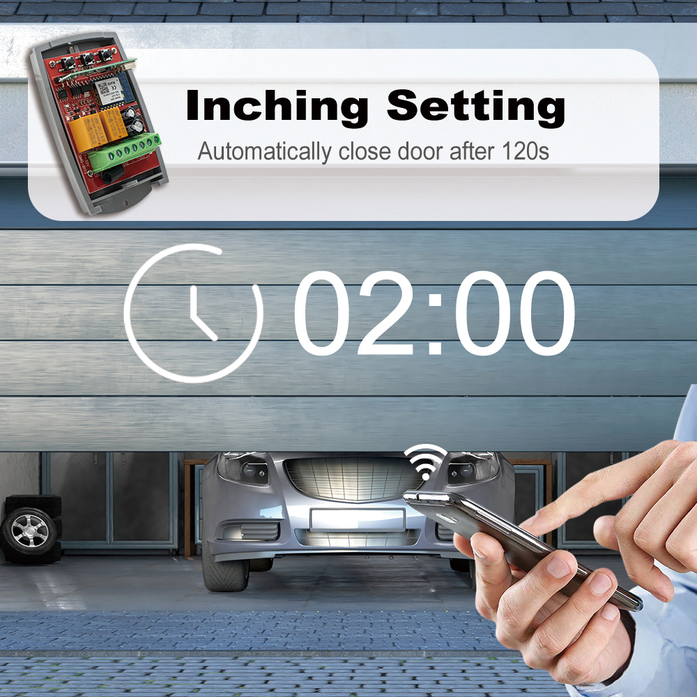 Récepteur d'ouverture de porte - Smart Garage Door Opener avis et prix