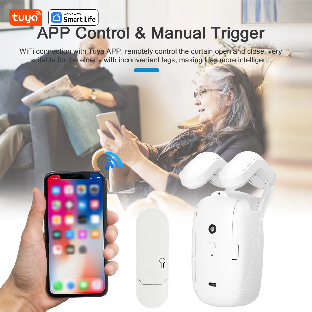 1/2 Robot de rideau intelligen - Smart Home Hub Matter avis et prix