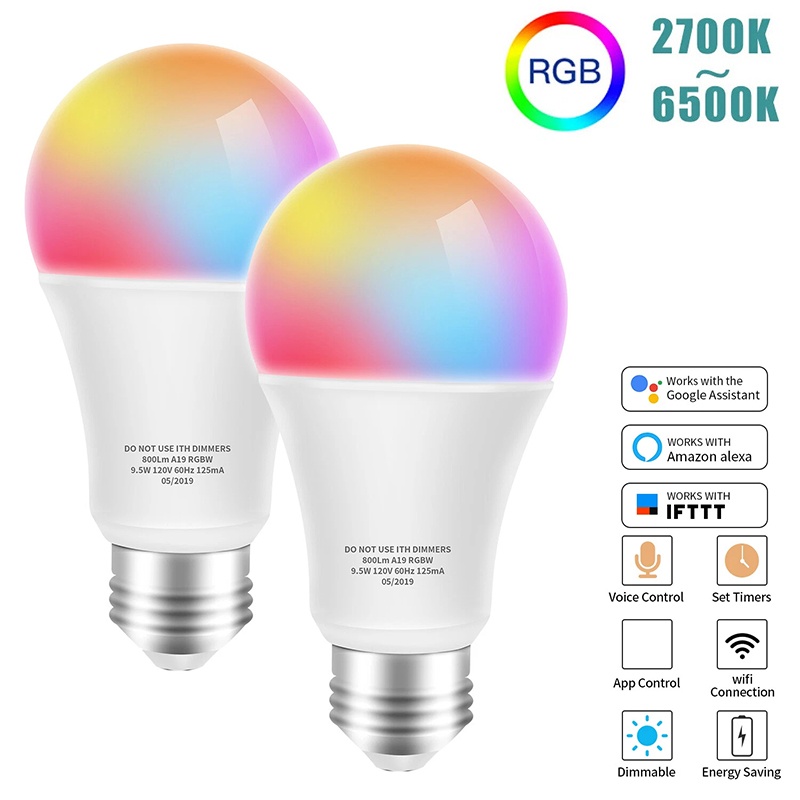 Ampoule LED intelligente WiFi  - Voice Control Light Bulb avis et prix