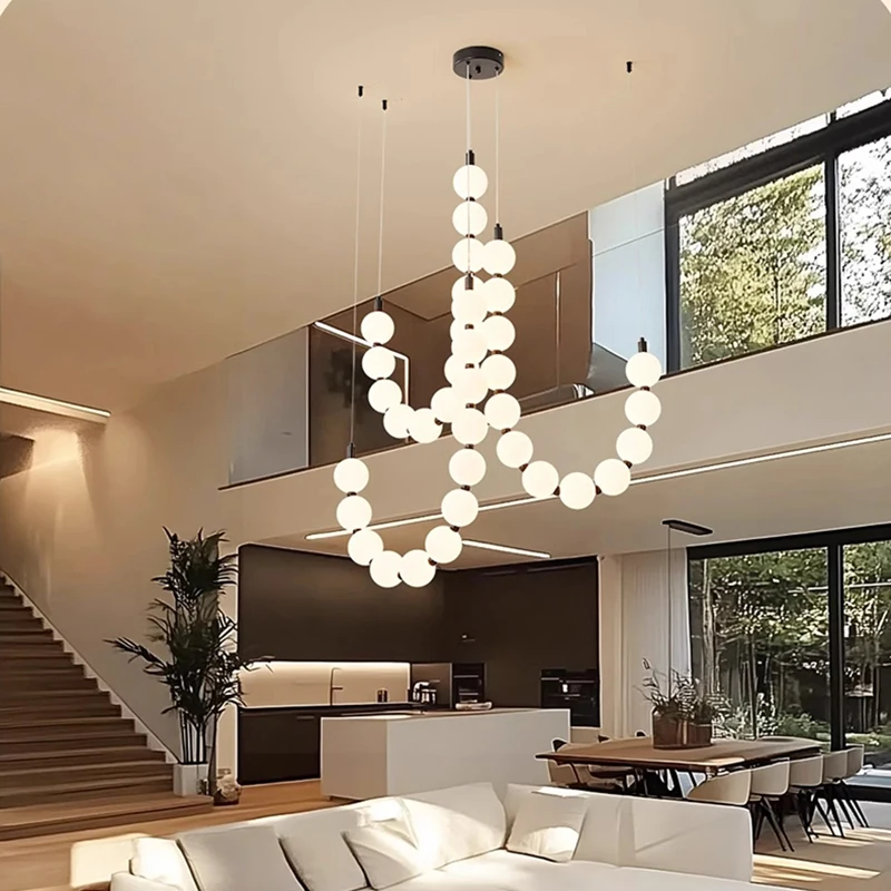 Lustre en acrylique simple de  - Voice Control Light Bulb avis et prix
