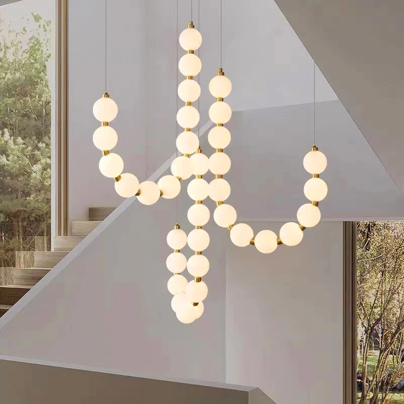 Lustre en acrylique simple de  - Voice Control Light Bulb avis et prix