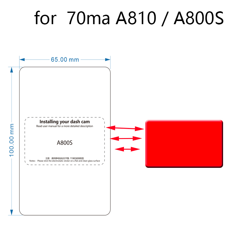 Pour 70mai Dash Cam A810 A800S - Smart Home Tablet avis et prix
