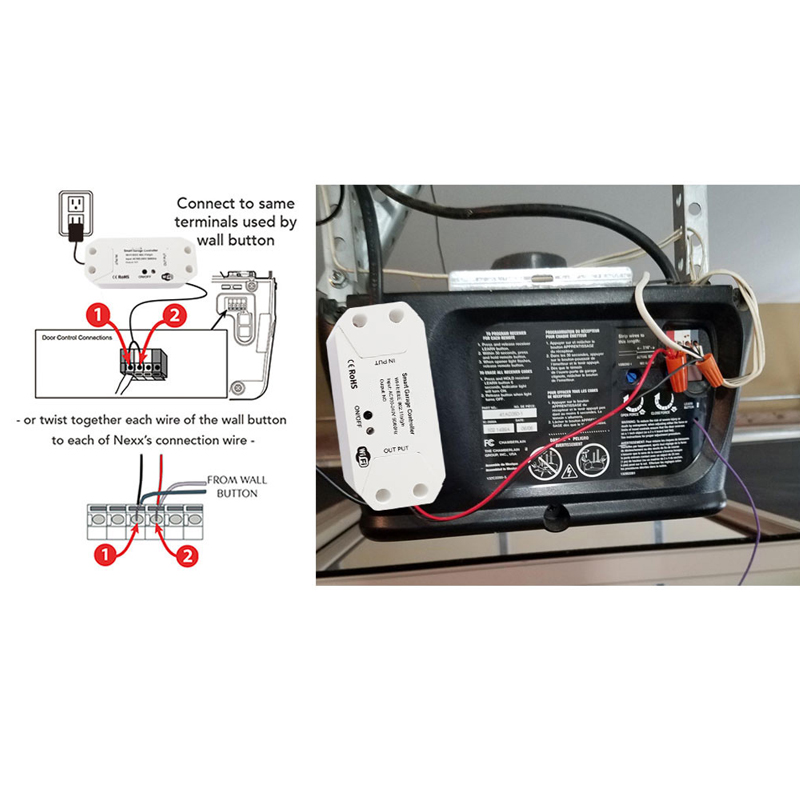 TUYA WIFI 2.4G contrôleur d'ou - Smart Garage Door Opener avis et prix
