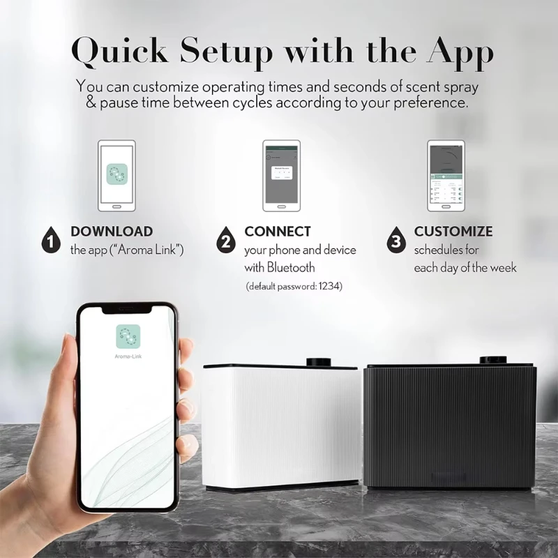 Diffuseur de parfum NAMSTE 100 - Smart Home Fragrance Diffuser avis et prix
