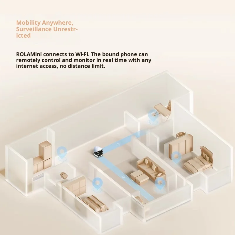 Enabot ROLA Mini Robot Intelli - Smart Home Camera avis et prix