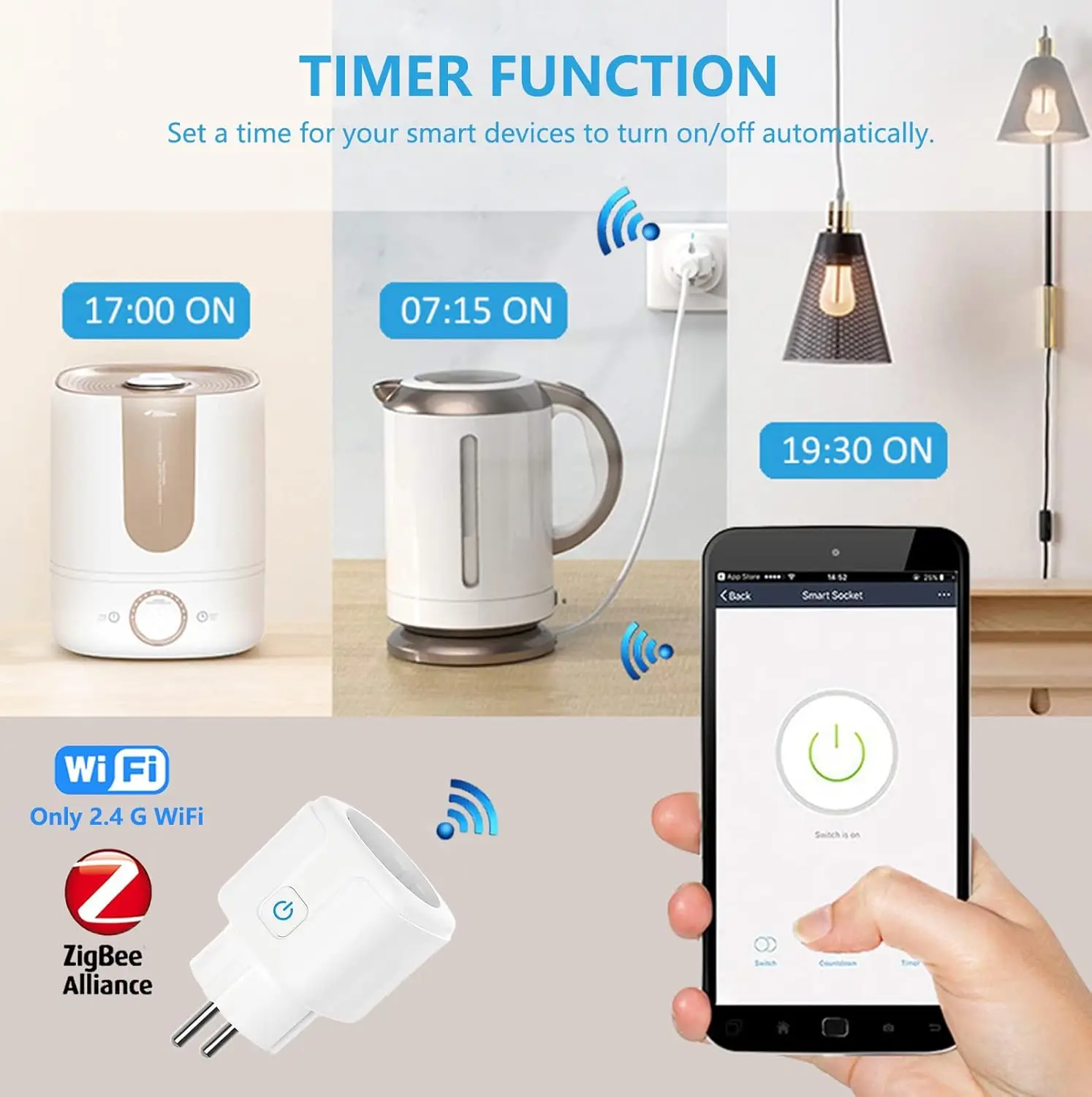 Prise intelligente ZigBee EU 1 - Smart Home Energy Monitor avis et prix