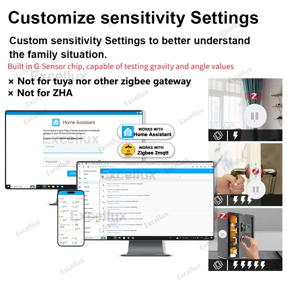 Zigbee 3.0 capteur de vibratio - Smart Home Tools avis et prix