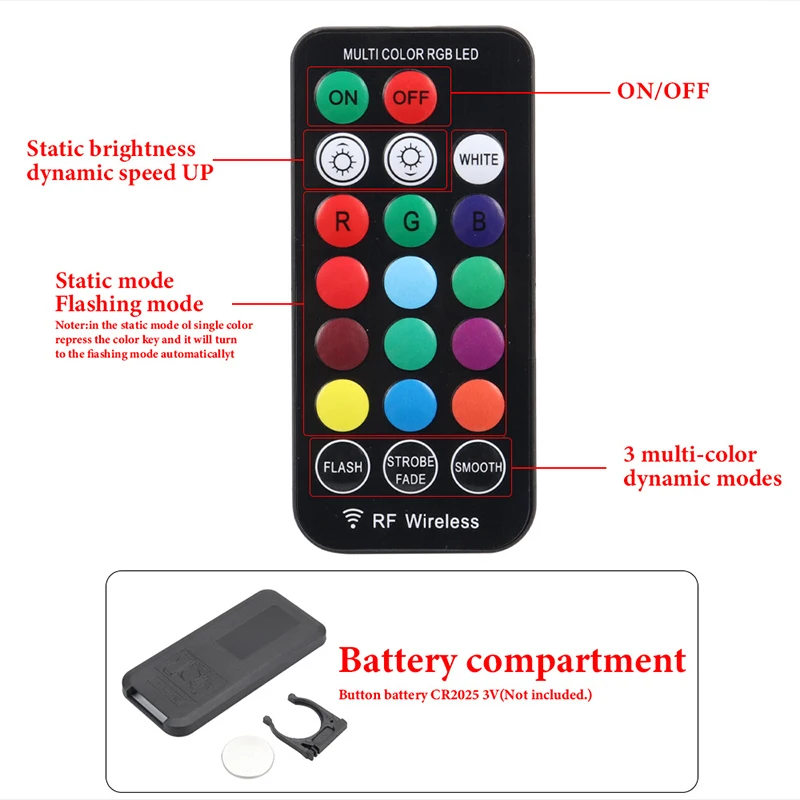 Ampoules LED télécommandées po - Voice Control Light Bulb avis et prix