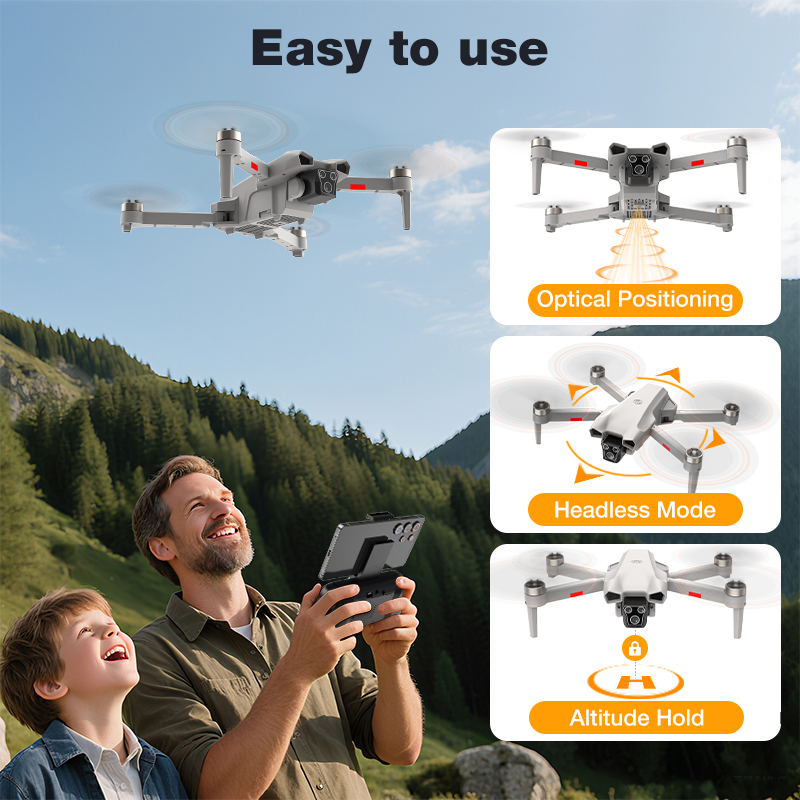 NOUVEAU Drone L017 Pro Brushle - Smart Home Camera avis et prix
