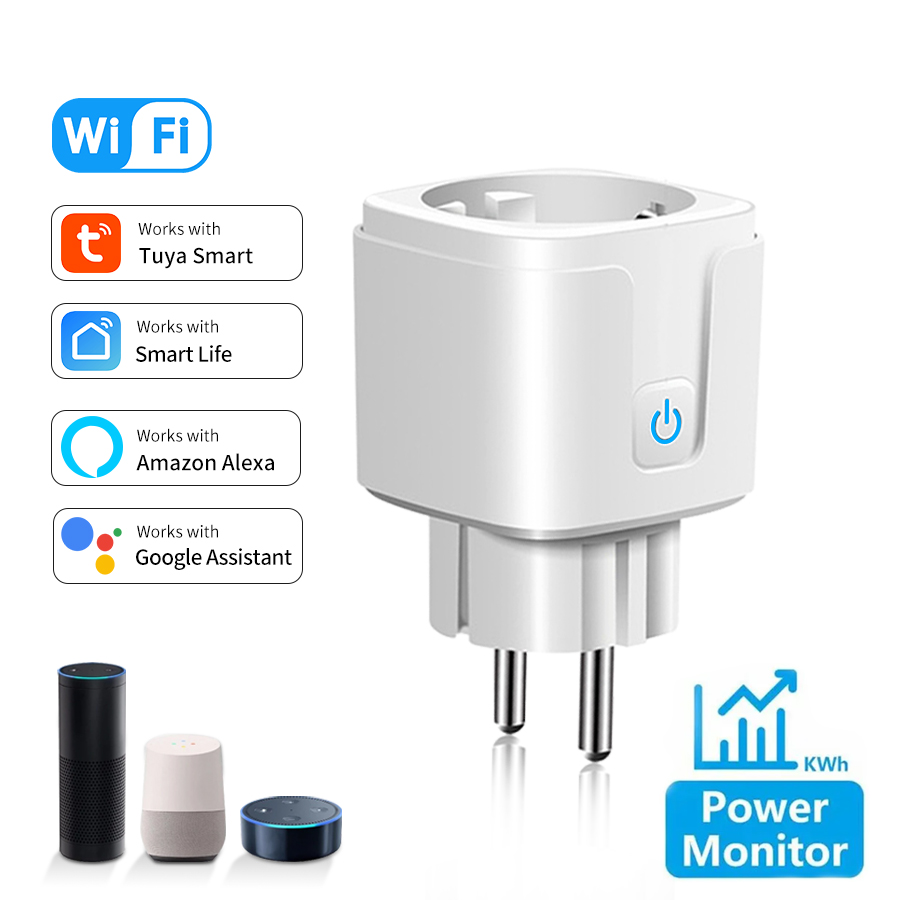 Tuya Smart Socket EU 16A AC100 - Smart Home Energy Monitor avis et prix