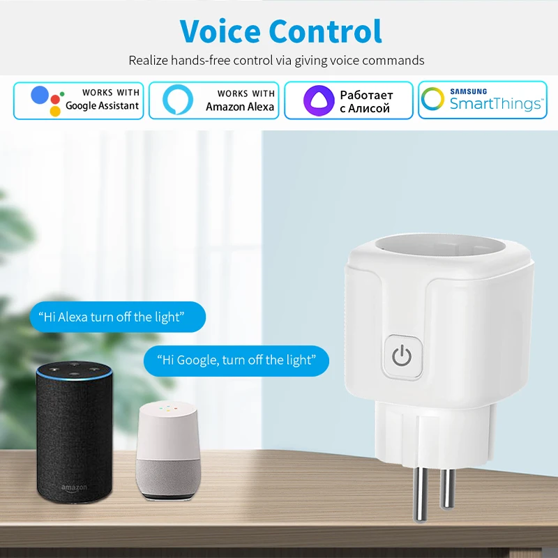 Tuya Smart Socket EU 16A AC100 - Smart Home Energy Monitor avis et prix