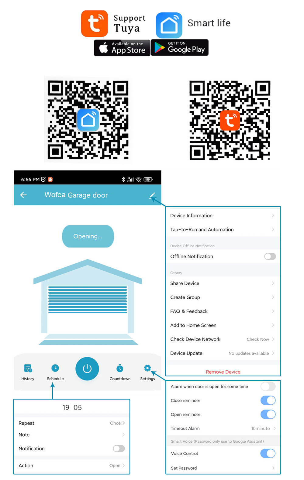Wofea Tuya Smart WIFI 2.4G Con - Smart Home Wifi Hub avis et prix