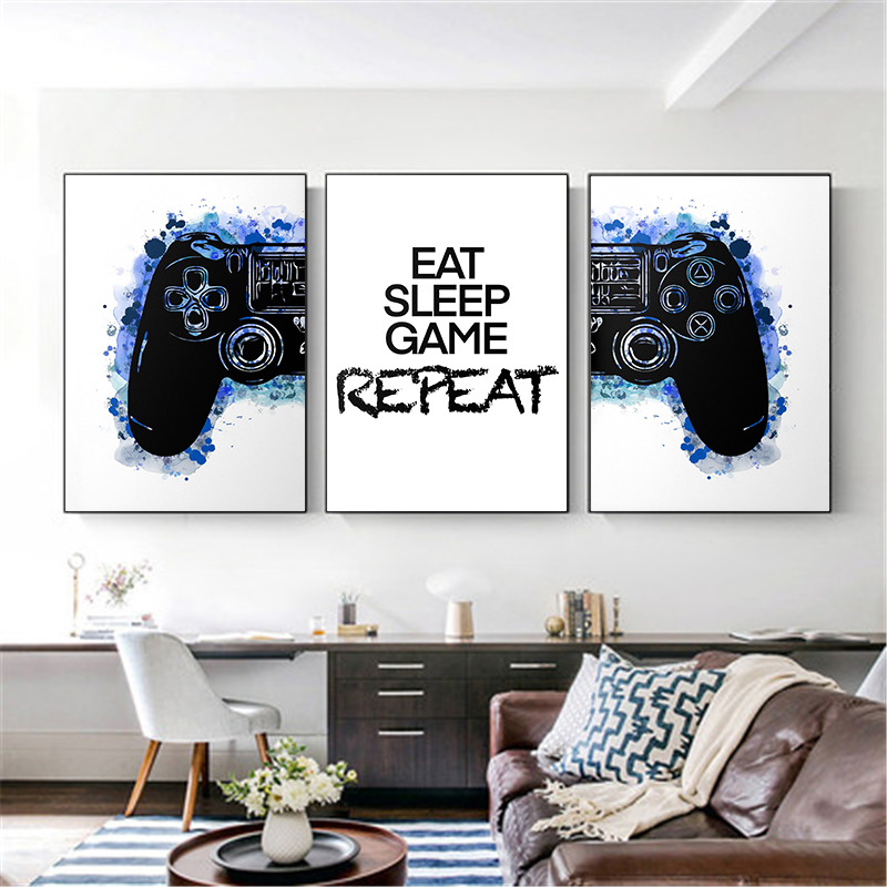Affiche de jeu imprimée avec c - Smart Home Poster avis et prix