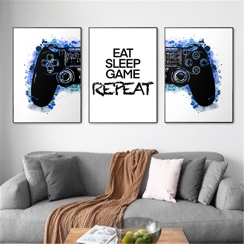 Affiche de jeu imprimée avec c - Smart Home Poster avis et prix